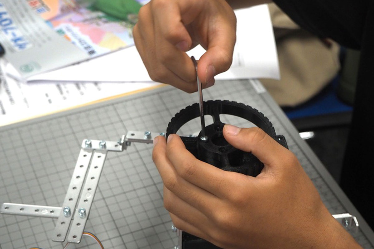 ロボット教室の様子