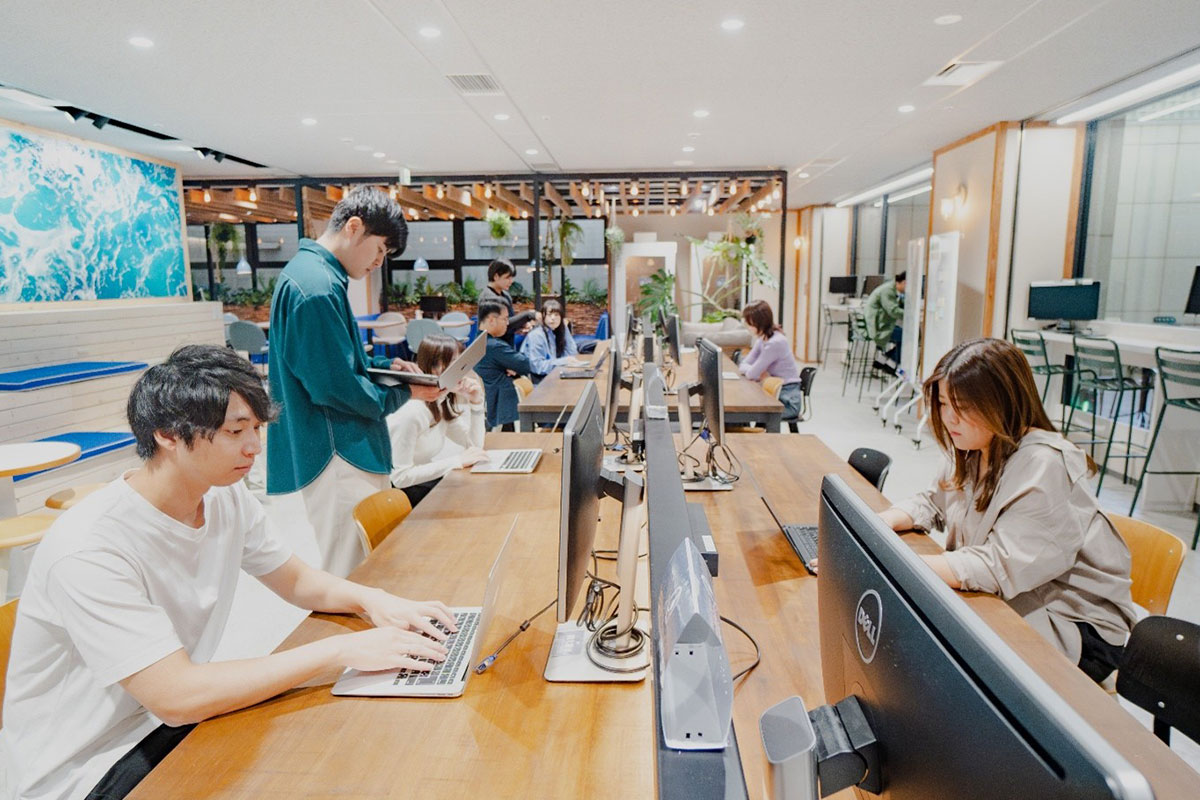 ITワーカーやクリエイターが集まるオフィス