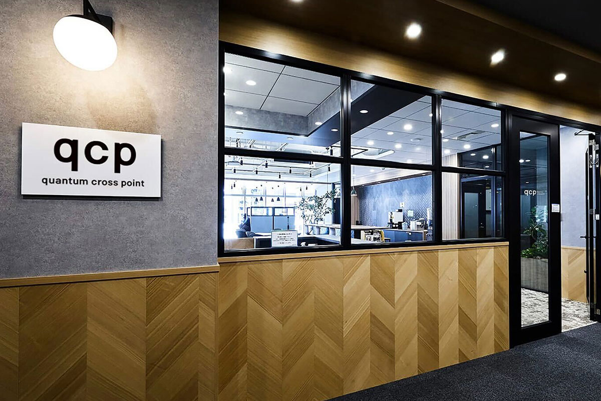 qcp飯田橋のエントランス