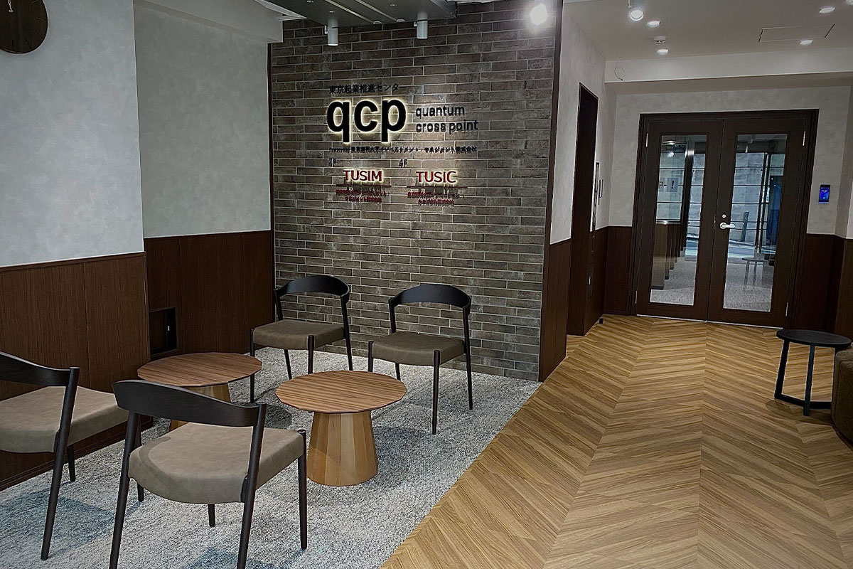 qcp神楽坂のエントランス