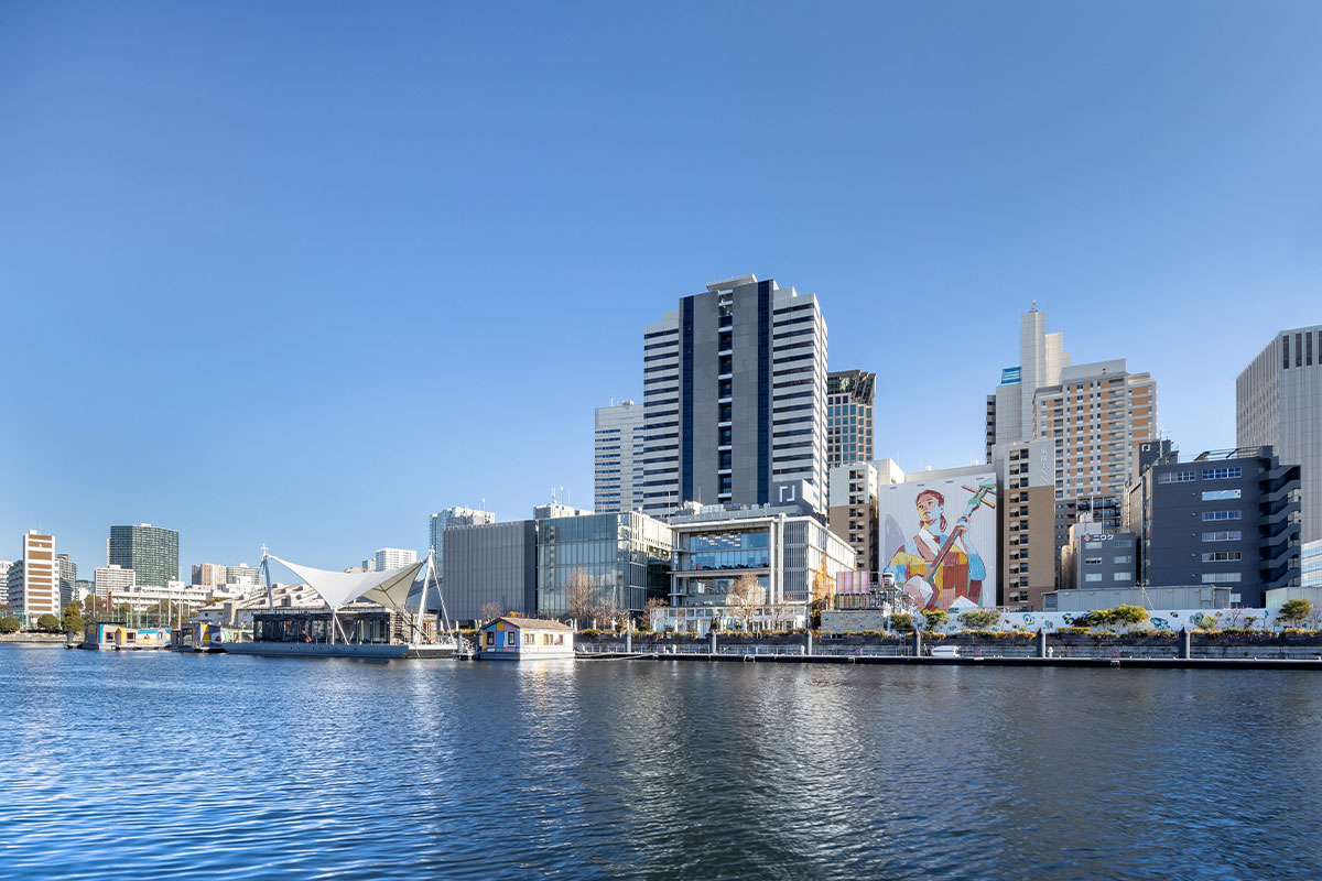 水辺とアートが融合する街・天王洲アイル