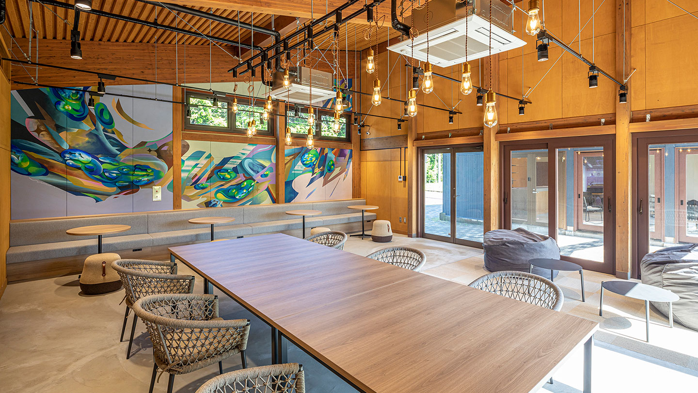 Izu-Oshima Co-Working Lab WELAGO 施設内の写真