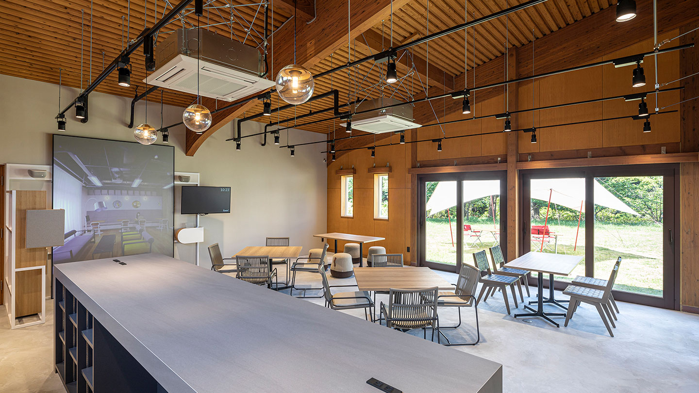 Izu-Oshima Co-Working Lab WELAGO 施設内の写真
