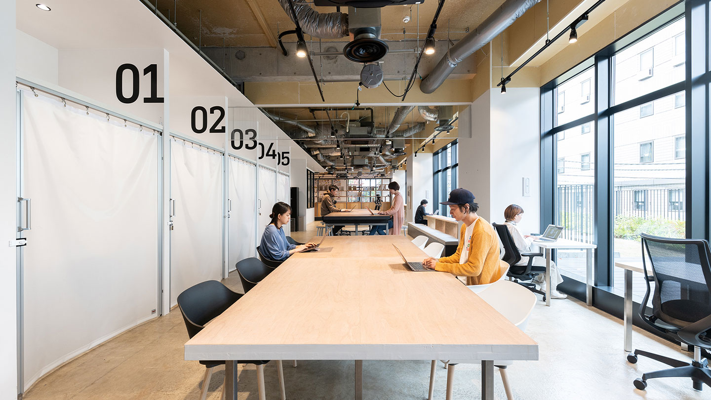 co-ba ebisu 施設内の写真