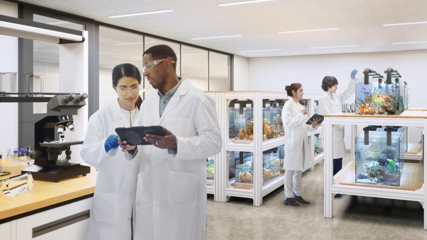 LiSH（TAKANAWA GATEWAY Link Scholars' Hub） 施設の外観写真・施設内の写真