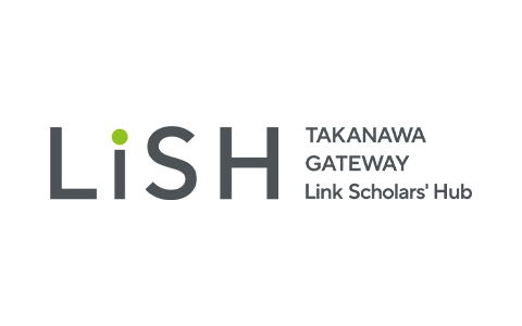 LiSH(TAKANAWA GATEWAY Link Scholars' Hub)のロゴ